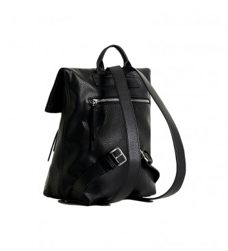 Desigual Backpack Half Logo Nerano 2.0 black -25x13x31,5cm