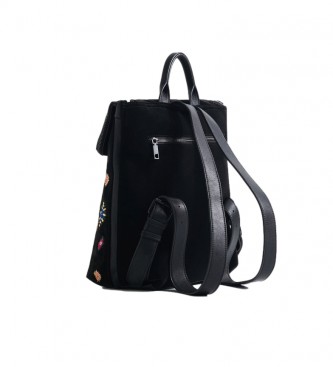 Desigual July Tribu Nerano black backpack -13x33,5cm