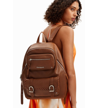 Desigual Rucksack L Taschen braun