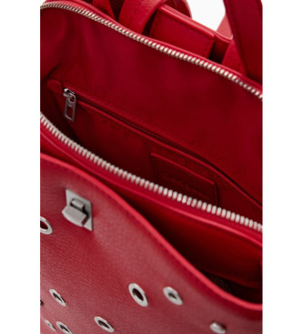 Desigual Zaino medio borchiato rosso