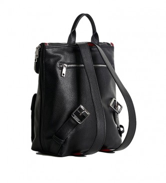 Desigual Mickey Nerano black backpack -25x13x31,5cm