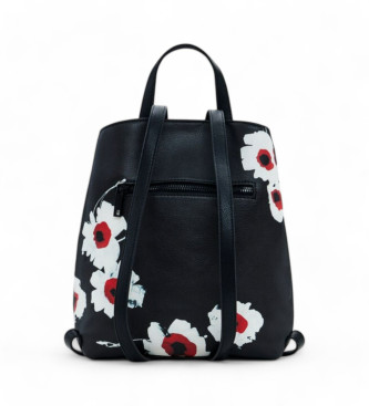 Desigual Mini zaino a fiori neri