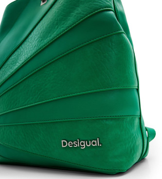 Desigual Multi-position backpack patch green