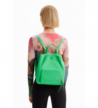 Desigual Small green multiposition backpack