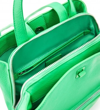 Desigual Pequena mochila verde multiposição
