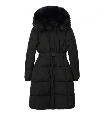 Desigual Noruega casaco acolchoado preto