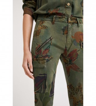 Desigual Pantaloni Tropi verdi - Esdemarca Store moda, calzature e  accessori - migliori marche di scarpe e scarpe firmate