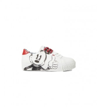 Desigual Sneakers bianche Street Mickey