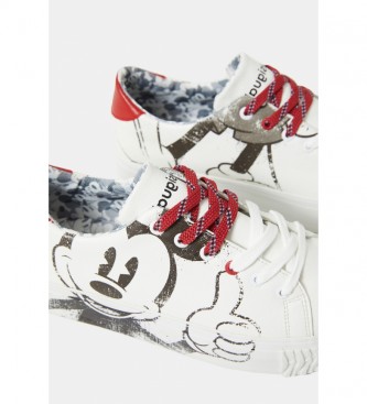 Desigual Sneakers Street Mickey white