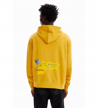 Desigual Sweatshirt Carlos yellow