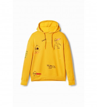 Desigual Sweatshirt Carlos yellow
