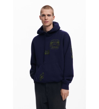 Desigual Nova Scotia navy sweatshirt