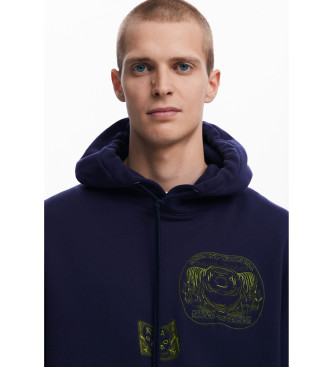 Desigual Nova Scotia navy sweatshirt