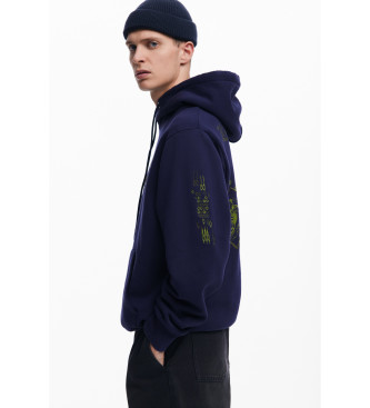 Desigual Nova Scotia navy sweatshirt