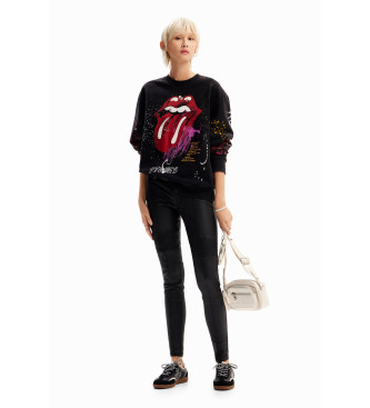 Desigual The Rolling Stones sort splatter-sweatshirt