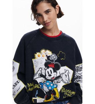 Desigual Felpa nera di Minnie