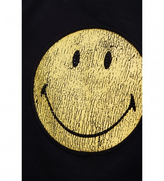 Desigual Sweatshirt Smiley black