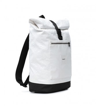 Desigual Backpack Trecking Mandalas white -26x16.5x46cm