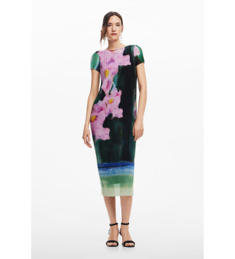 Desigual Multicoloured floral midi dress