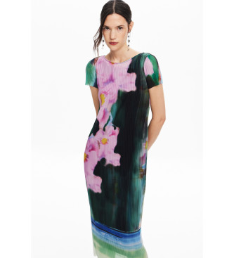 Desigual Multicoloured floral midi dress