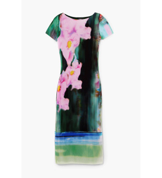 Desigual Multicoloured floral midi dress