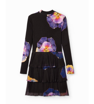 Desigual Pensee Lacroix dress black