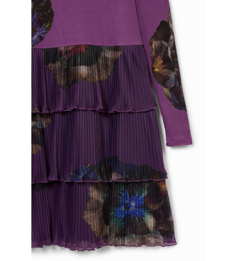 Desigual Robe Pensee Lacroix violet