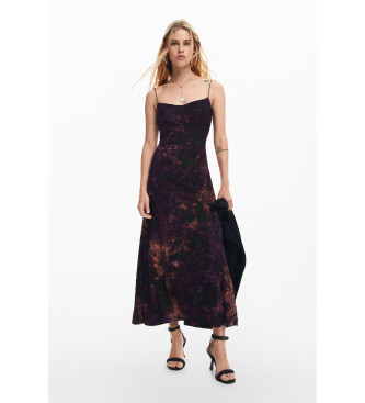 Desigual Robe rose noire