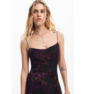 Desigual Robe rose noire