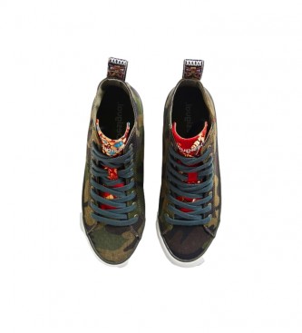 Desigual Beta Military camouflage sneakers