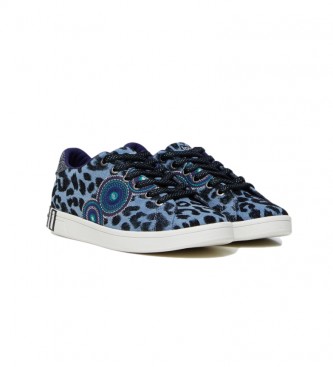 Desigual Zapatillas Cosmic Leopard azul