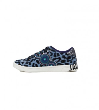 Desigual Sneakers Cosmic Leopard blue