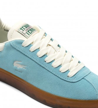 Lacoste Baseshot shoes with translucent blue sole