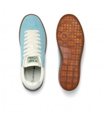 Lacoste Baseshot shoes with translucent blue sole