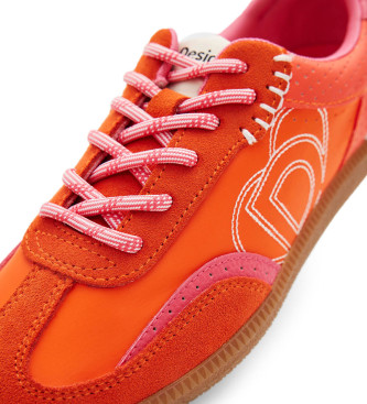 Desigual Retro-skor i orange spaltlder