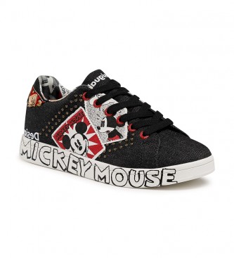 Desigual Denim MIckey Mouse Sneakers black