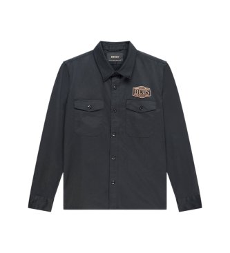 Deus Ex Machina Chemise à manches longues Service noire