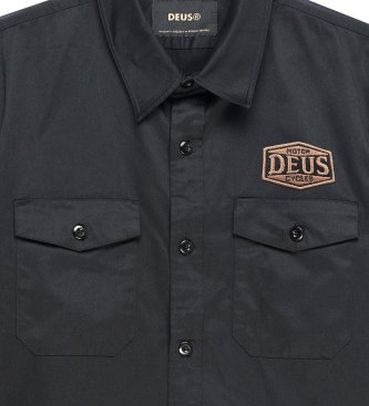 Deus Ex Machina Chemise à manches longues Service noire