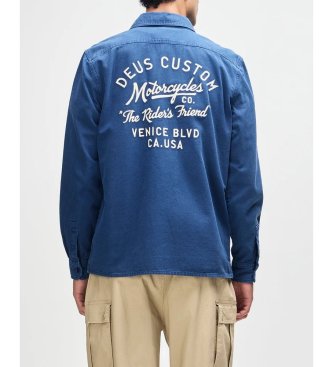 Deus Ex Machina N�mada blue shirt