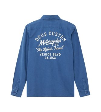 Deus Ex Machina N�mada blue shirt