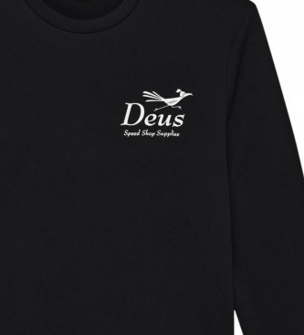 Deus Ex Machina Maglietta Cuckoo Crew nera