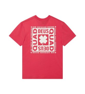Deus Ex Machina Quad T-shirt red