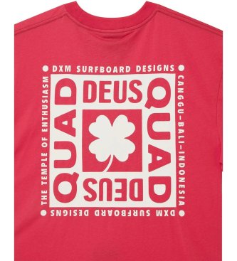 Deus Ex Machina Quad T-shirt red