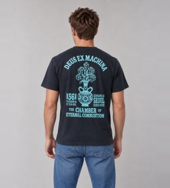 Deus Ex Machina Seoul Ceramic black T-shirt