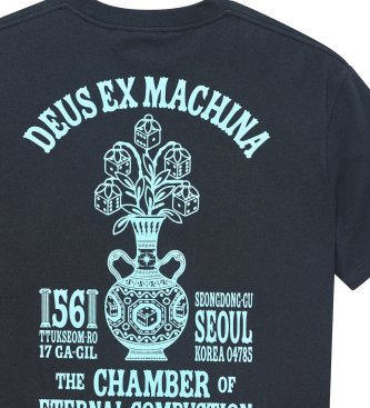 Deus Ex Machina Seoul Ceramic black T-shirt