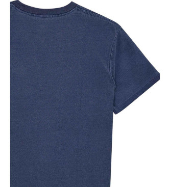 Deus Ex Machina T-shirt Shield Garment Dyed azul