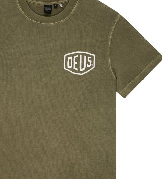 Deus Ex Machina Camiseta Shield Gd verde