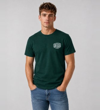Deus Ex Machina Green Venice Address T-shirt