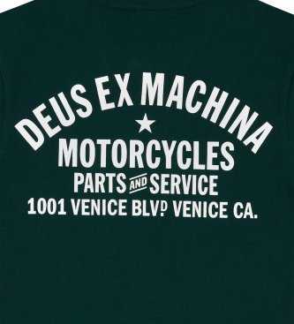 Deus Ex Machina Green Venice Address T-shirt
