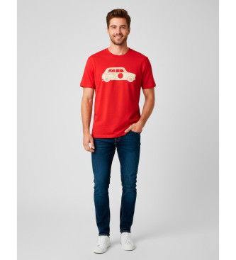 Deus Ex Machina Camisrta Mini rojo